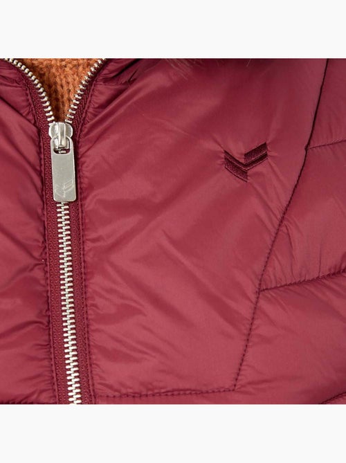 Kaporal Armae Rode Dames Bodywarmer Mouwloos - Kiabi Kaporal Armae Rode Dames Bodywarmer Mouwloos - Kiabi