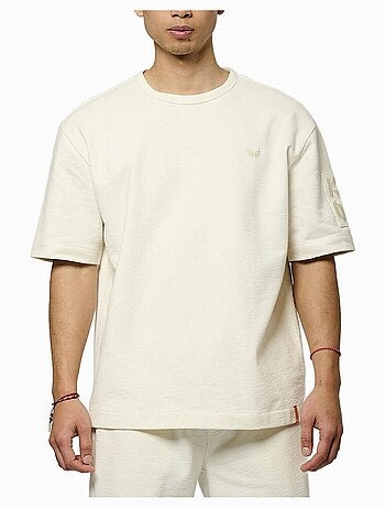 Kaporal baira wit t-shirt voor heren
