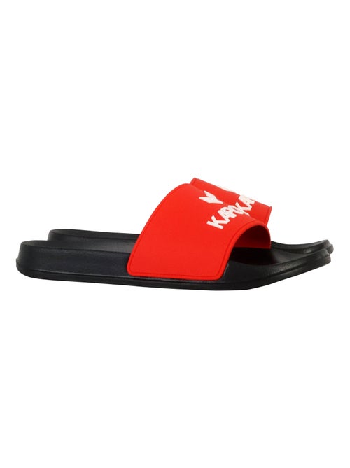 Kaporal baporal heren slippers rood/zwart - Kiabi Kaporal baporal heren slippers rood/zwart - Kiabi