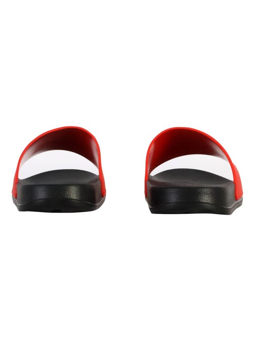 Kaporal baporal heren slippers rood/zwart - Kiabi Kaporal baporal heren slippers rood/zwart - Kiabi