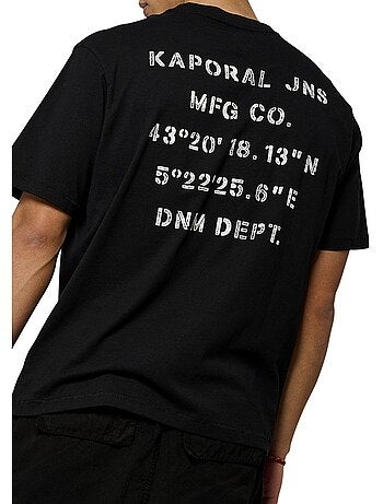 Kaporal bark t-shirt zwart voor heren
