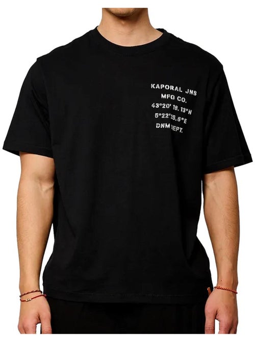 Kaporal Bark T-shirt Zwart voor Heren - Kiabi Kaporal Bark T-shirt Zwart voor Heren - Kiabi