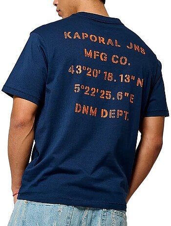 Kaporal barkh marine t-shirt voor heren