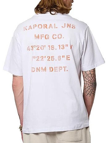 Kaporal barkh wit t-shirt voor heren