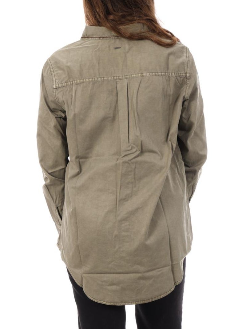 Kaporal Barmy kaki blouse voor dames Licht kakigroen - Kiabi