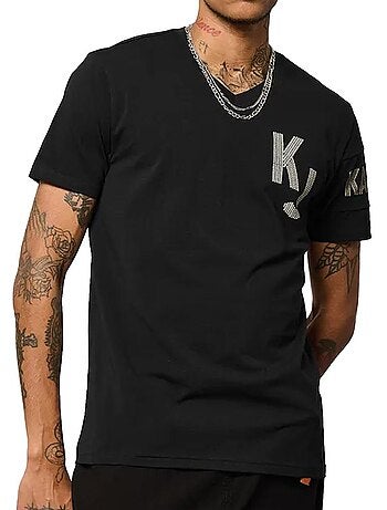 Kaporal barny zwart t-shirt voor heren