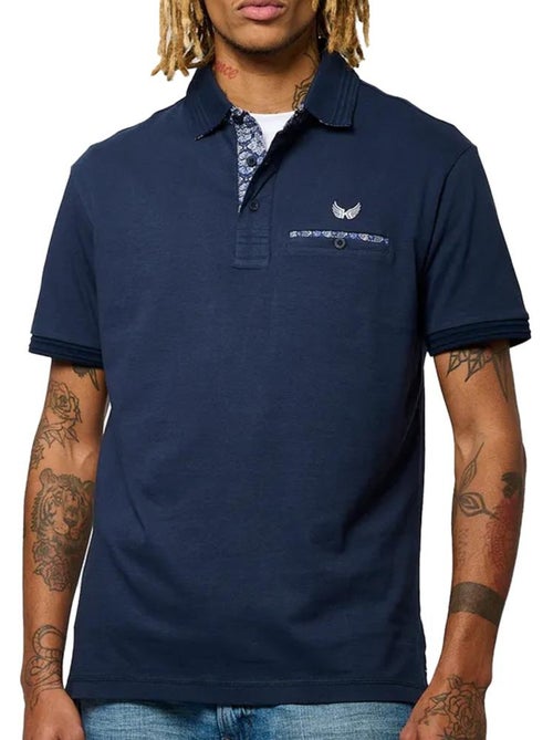 Kaporal BARRO Marine Polo voor Heren - Kiabi Kaporal BARRO Marine Polo voor Heren - Kiabi