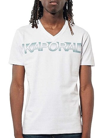 Kaporal bart wit t-shirt voor heren