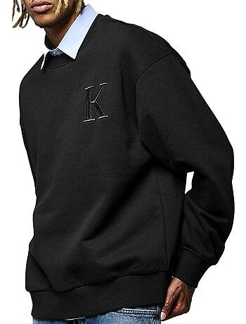 Kaporal batis zwart heren sweatshirt