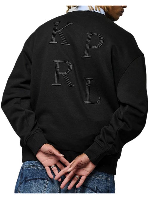 Kaporal BATIS Zwart Heren Sweatshirt - Kiabi Kaporal BATIS Zwart Heren Sweatshirt - Kiabi