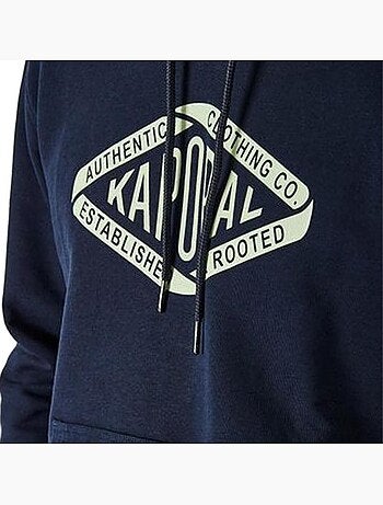 Kaporal bennie heren hoodie - marineblauw