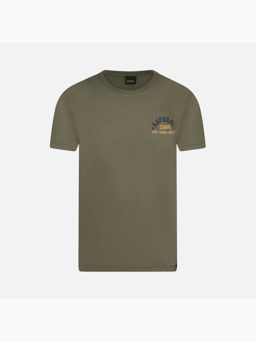 Kaporal BENZI Kaki T-shirt voor Heren - Kiabi Kaporal BENZI Kaki T-shirt voor Heren - Kiabi