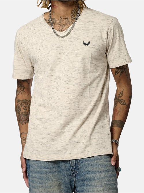 Kaporal beter beige t-shirt voor heren - Kiabi Kaporal beter beige t-shirt voor heren - Kiabi