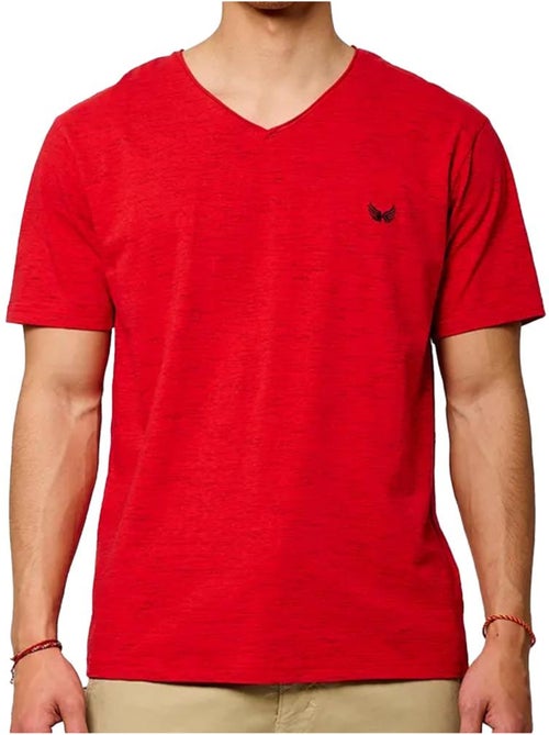 Kaporal BETER Rood T-shirt voor Heren - Kiabi Kaporal BETER Rood T-shirt voor Heren - Kiabi