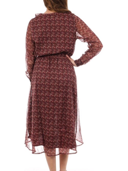 Kaporal BIBI Bordeaux Jurk voor Dames - Kiabi Kaporal BIBI Bordeaux Jurk voor Dames - Kiabi