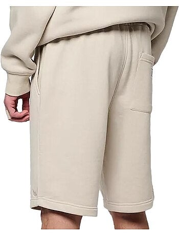 Kaporal bilo beige korte joggingbroek voor heren