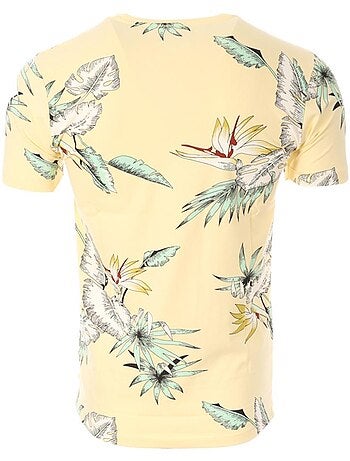 Kaporal birdy geel t-shirt voor heren