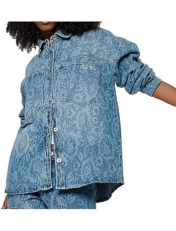 Kaporal biva blauwe damesblouse