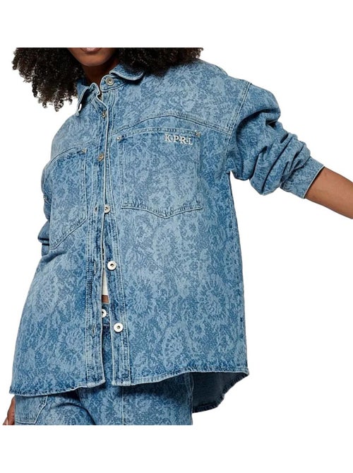 Kaporal BIVA Blauwe Damesblouse - Kiabi Kaporal BIVA Blauwe Damesblouse - Kiabi