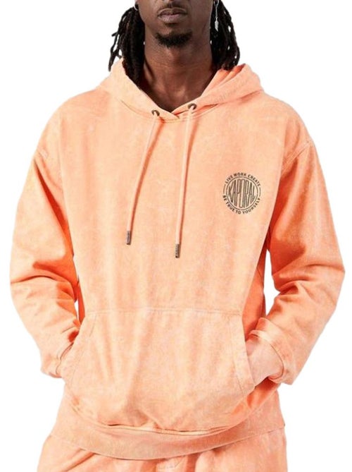 Kaporal BLAST Oranje Hoodie voor Heren - Kiabi Kaporal BLAST Oranje Hoodie voor Heren - Kiabi
