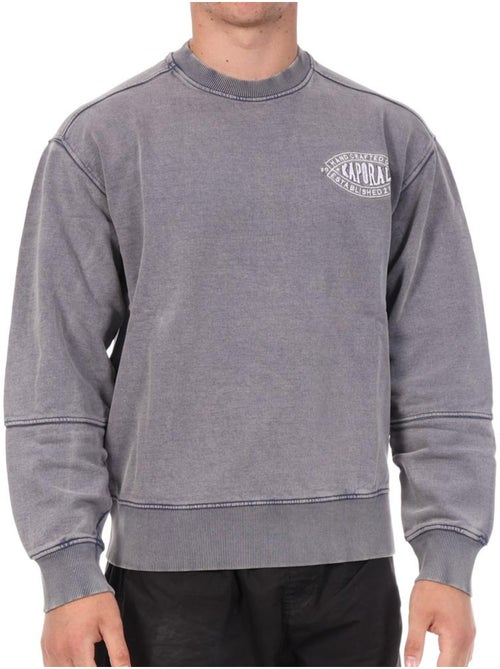 Kaporal BOB Grijs Heren Sweatshirt - Kiabi Kaporal BOB Grijs Heren Sweatshirt - Kiabi