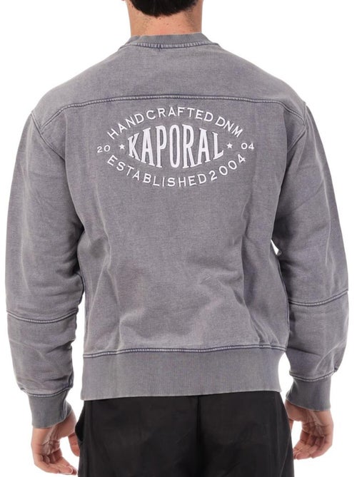 Kaporal BOB Grijs Heren Sweatshirt - Kiabi Kaporal BOB Grijs Heren Sweatshirt - Kiabi