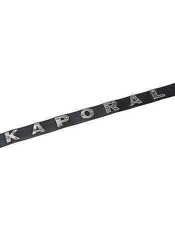 Kaporal boldy zwarte herenriem