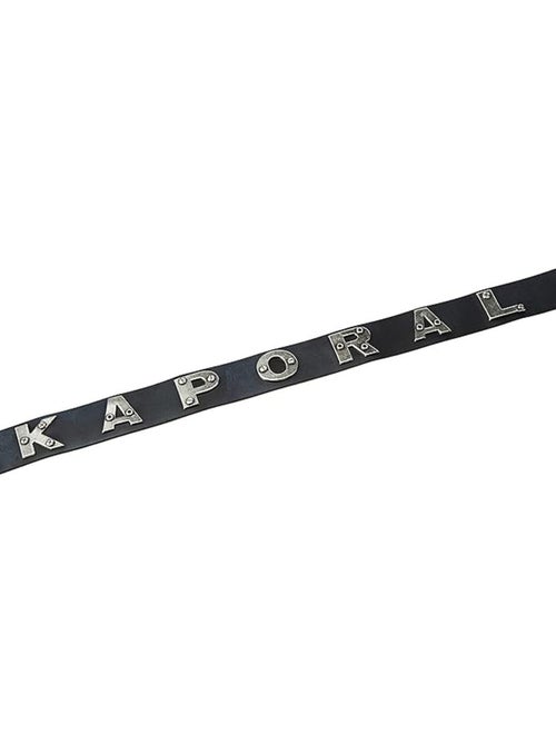 Kaporal boldy zwarte herenriem - Kiabi