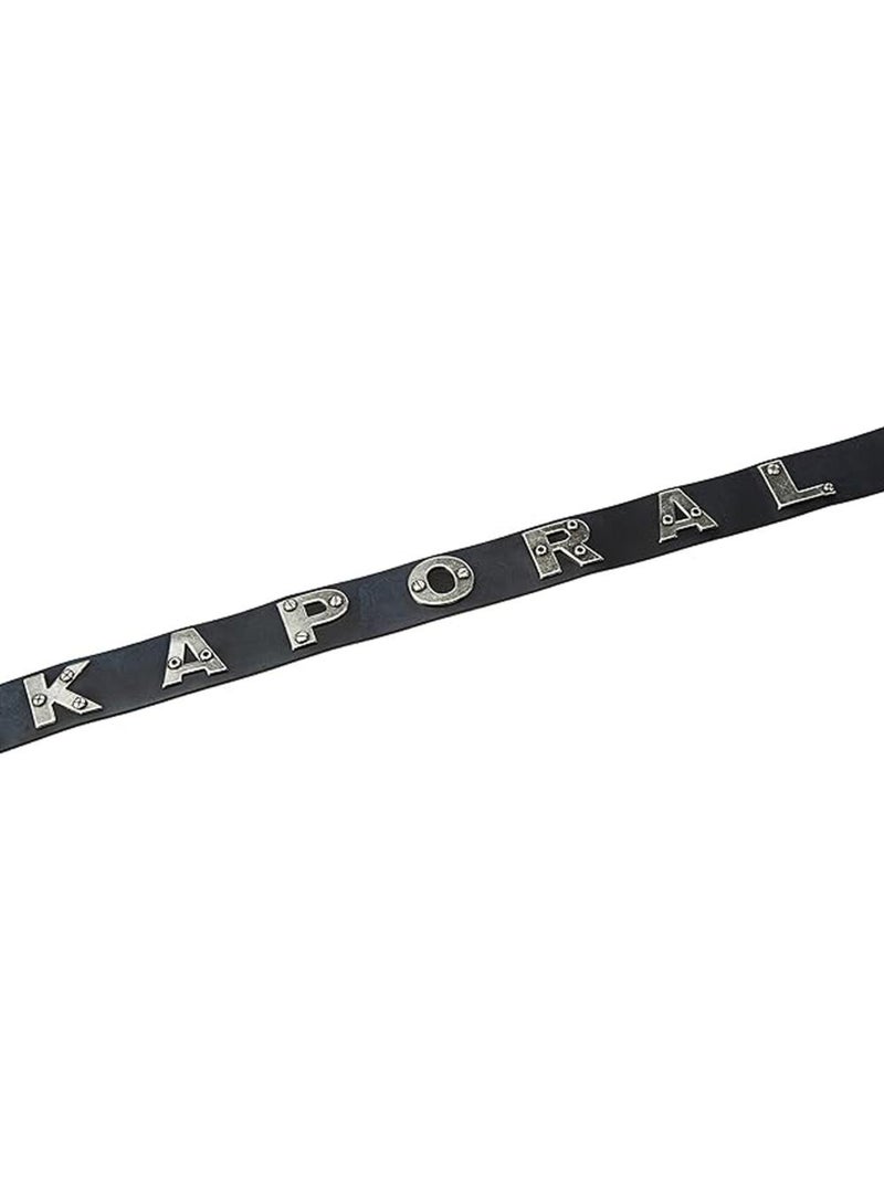 Kaporal boldy zwarte herenriem Zwart - Kiabi