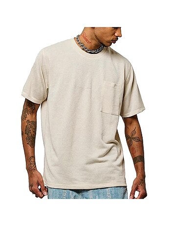 Kaporal bondi beige t-shirt voor heren