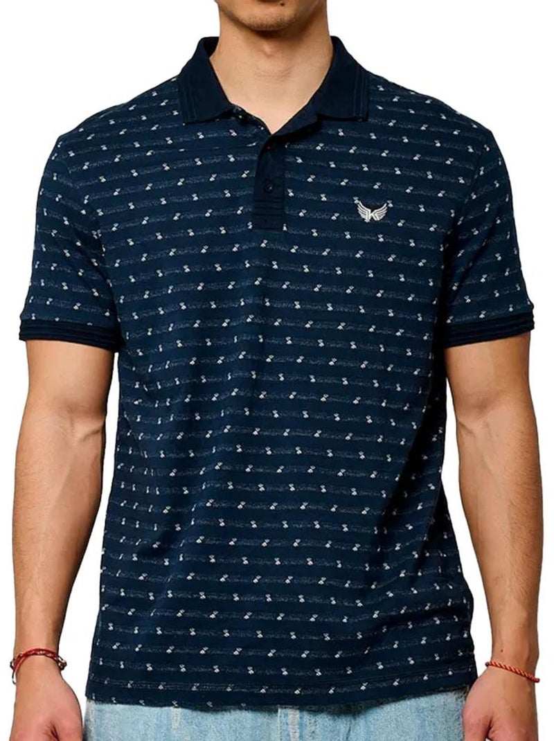 Kaporal BOSCOE Marine Polo voor Heren Marineblauw - Kiabi
