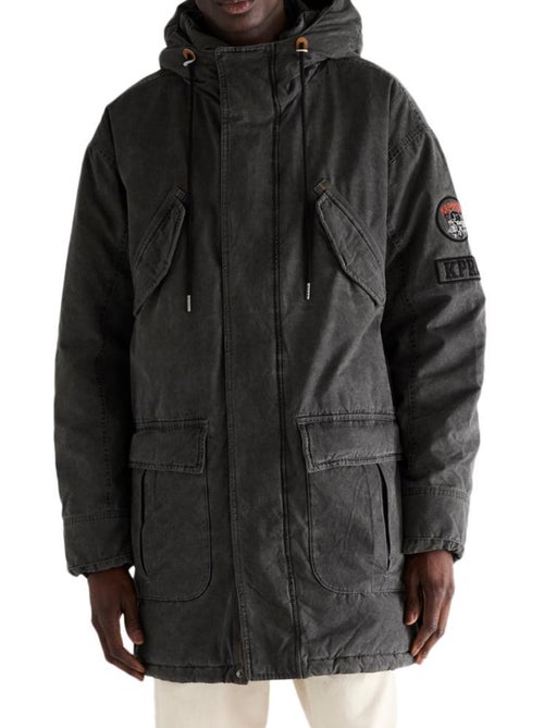 Kaporal BRUNO Parka voor Heren - Zwart - Kiabi Kaporal BRUNO Parka voor Heren - Zwart - Kiabi