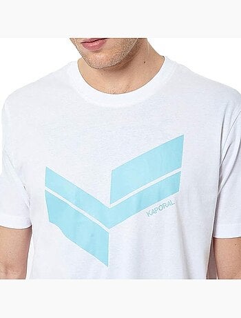 Kaporal bryz wit t-shirt voor heren