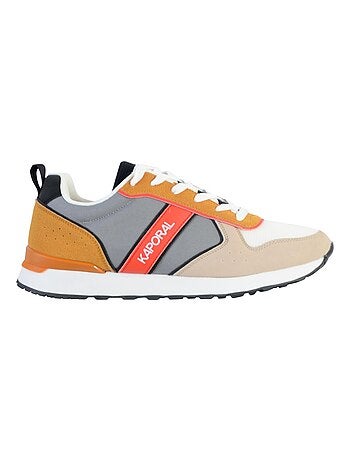 Kaporal butyl beige/grijze heren sneakers