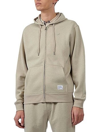 Kaporal byla groene hoodie met rits voor heren