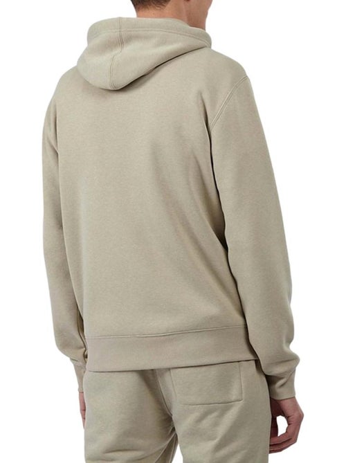 Kaporal BYLA Beige Heren Sweatvest met Rits - Kiabi Kaporal BYLA Beige Heren Sweatvest met Rits - Kiabi