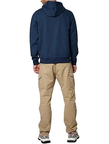 Kaporal byla groene hoodie met rits voor heren