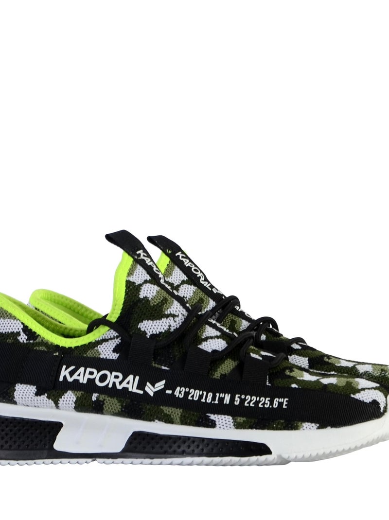 Kaporal camo grijze heren sneakers Grijs - Kiabi