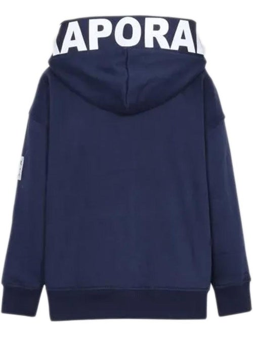 Kaporal Campus Jongens Hoodie met Rits Marineblauw - Kiabi Kaporal Campus Jongens Hoodie met Rits Marineblauw - Kiabi