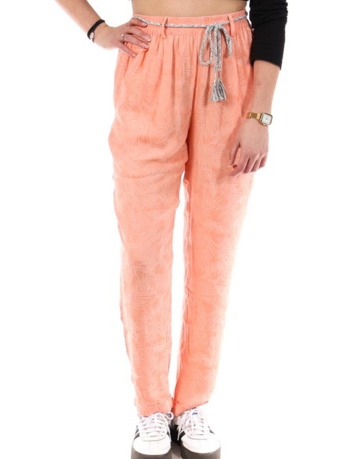 Kaporal Chaza Oranje Dames Pantalon - Comfortabele Vloeiende Broek - Kiabi Kaporal Chaza Oranje Dames Pantalon - Comfortabele Vloeiende Broek - Kiabi