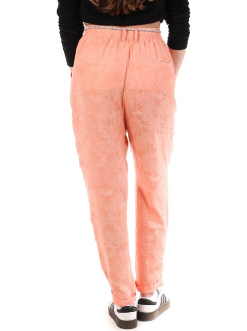Kaporal Chaza Oranje Dames Pantalon - Comfortabele Vloeiende Broek - Kiabi Kaporal Chaza Oranje Dames Pantalon - Comfortabele Vloeiende Broek - Kiabi