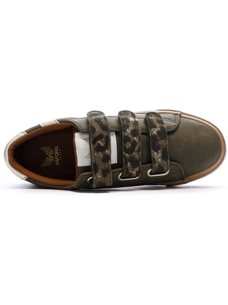 Kaporal clovia platform sneakers voor dames - kaki Licht kakigroen - Kiabi
