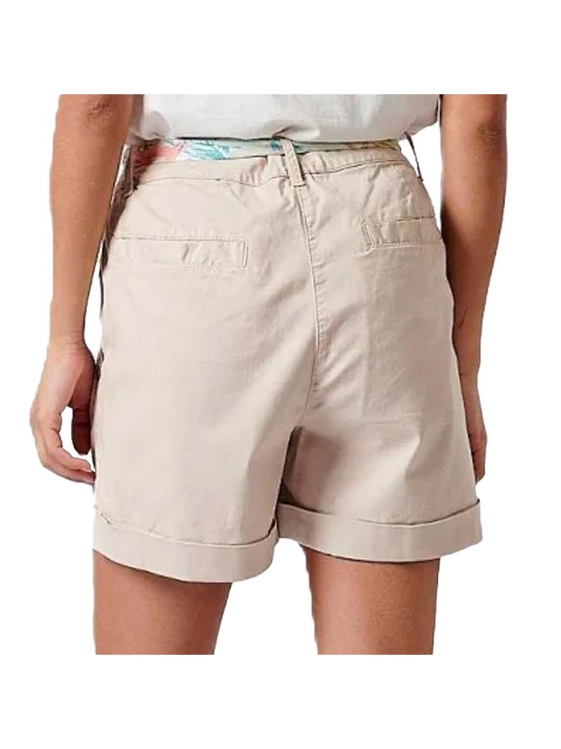 Kaporal COMOE Korte Beige Damesbroek Beige - Kiabi