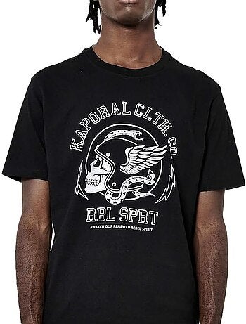 Kaporal conor zwart t-shirt voor heren