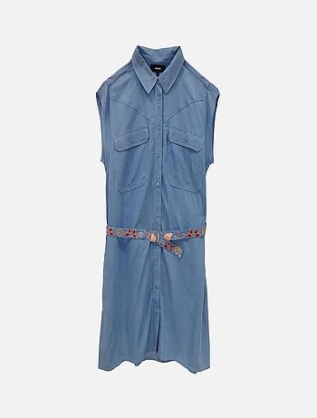 Kaporal corriw spijkerjurk voor dames, blauw
