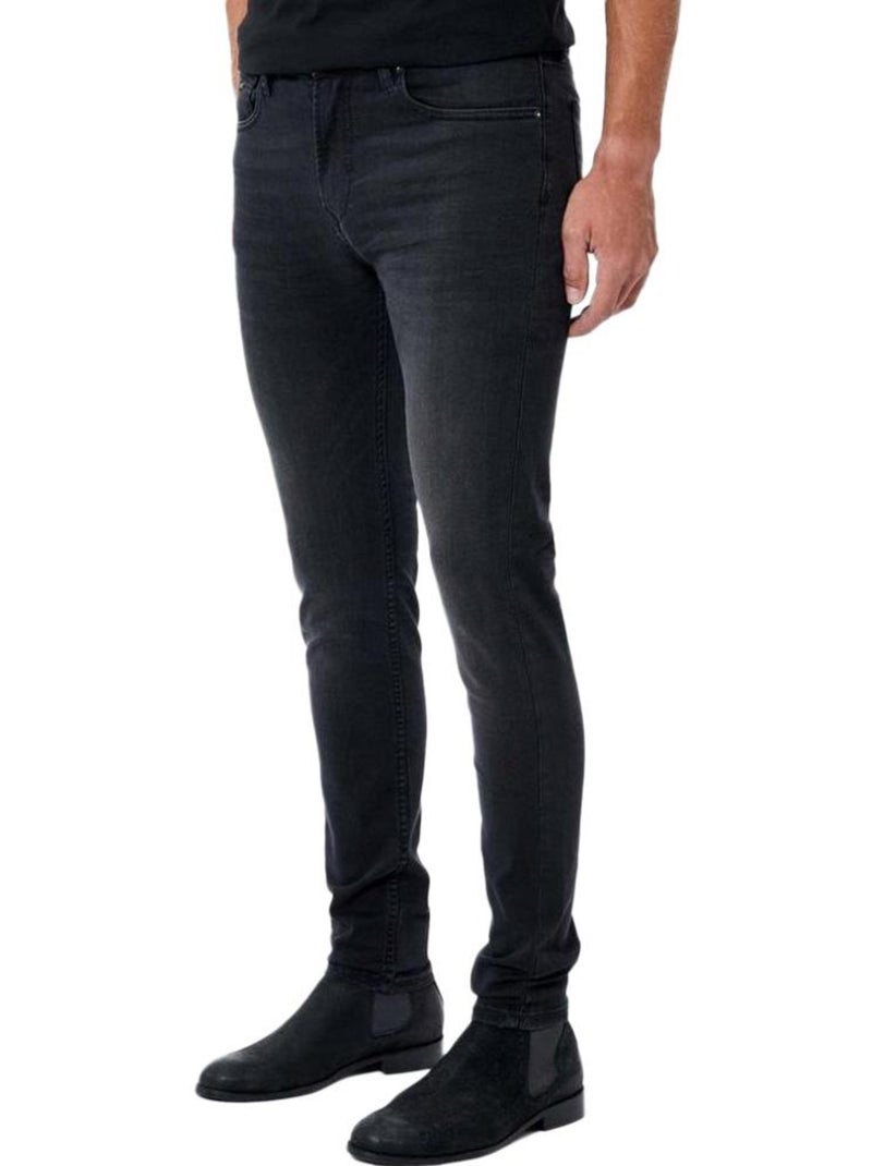 Kaporal Dadaa Skinny Jeans voor Heren - Grijs/Zwart Zilvergrijs - Kiabi