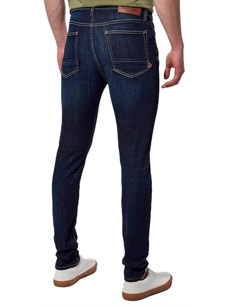 Kaporal DADAS Heren Skinny Jeans - Donkerblauw Blauw - Kiabi