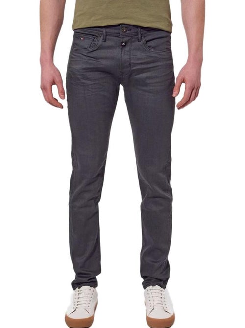 Kaporal Darks Slim Fit Jeans voor Heren - Zwart - Kiabi Kaporal Darks Slim Fit Jeans voor Heren - Zwart - Kiabi