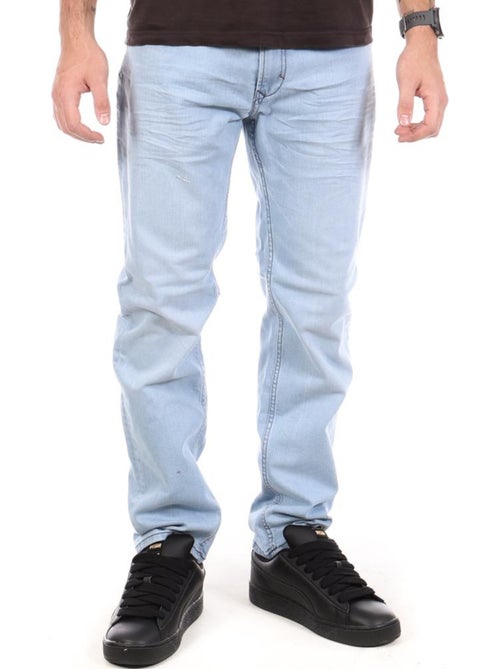Kaporal DATTT Slim Fit Jeans Lichtblauw Heren - Kiabi Kaporal DATTT Slim Fit Jeans Lichtblauw Heren - Kiabi