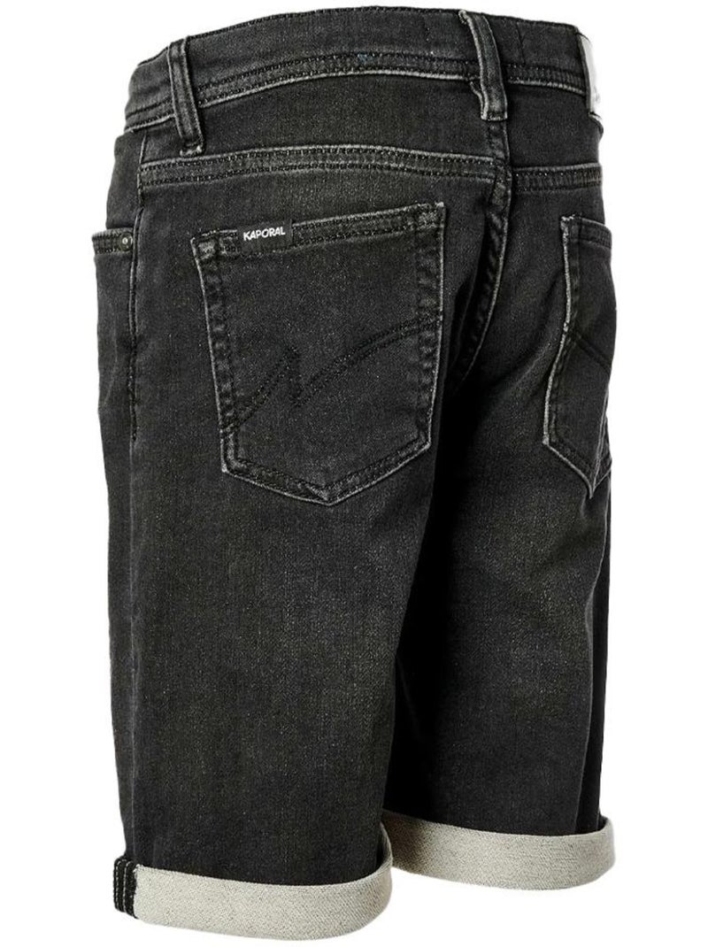 Kaporal decoxes jongensshort grijs Zwart - Kiabi